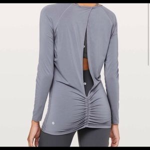 Lululemon Open Back Top